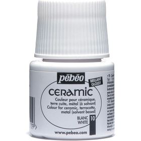 Pebeo 5644678 N:10 White 45 ml Seramik Boyası