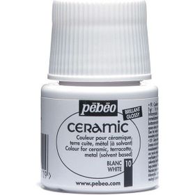 Pebeo 5644678 N:10 White 45 ml Seramik Boyası