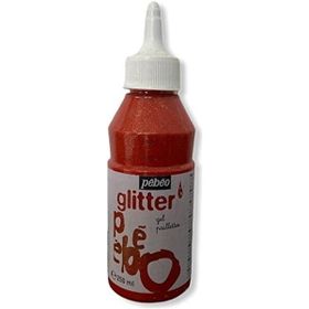 Pebeo 5721186 Red 250 ml Simli Jel