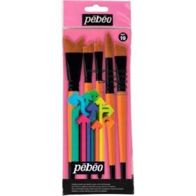 Pebeo 5771558 N19 5'li Fırça Seti
