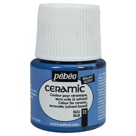 Pebeo 6019 N:35 Blue 45 ml Seramik Boyası