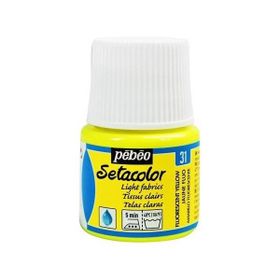 Pebeo 6052 45 ml N:31 Flo. Yellow Setacolor Kumaş Boyası