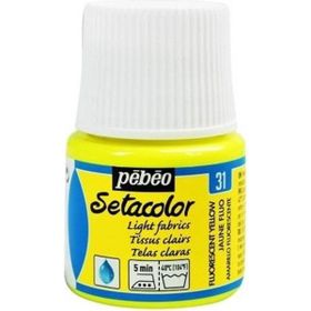 Pebeo 6052 45 ml N:31 Flo. Yellow Setacolor Kumaş Boyası