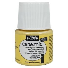 Pebeo 6786 N:33 Light Yellow 45 ml Seramik Boyası