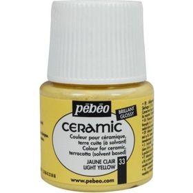 Pebeo 6786 N:33 Light Yellow 45 ml Seramik Boyası