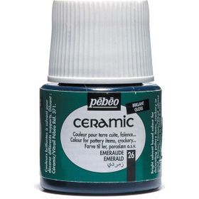 Pebeo 6931 N:26 Emerald 45 ml Seramik Boyası