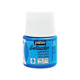 Pebeo 7165 45 ml N:35 Flo. Blue Setacolor Kumaş Boyası