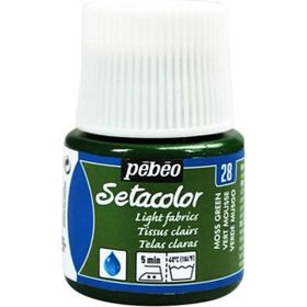 Pebeo 7580 N:28 Moss Green Setacolor 45 ml Kumaş Boyası