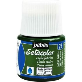 Pebeo 7580 N:28 Moss Green Setacolor 45 ml Kumaş Boyası