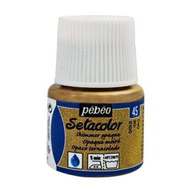Pebeo 7695 45 ml N:45 Gold Setacolor Shimmer Parlak Opak Kumaş Boyası