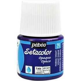 Pebeo 7950 45 ml N:29 Parma Violet Setacolor Opak Kumaş Boyası