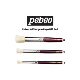 Pebeo 827 Seri Kıl Tampon Fırça