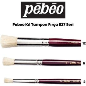Pebeo 827 Seri Kıl Tampon Fırça