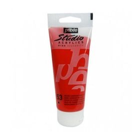 Pebeo 831-53 Dark Cadmium Red 100 ML Studio Akrilik Boya