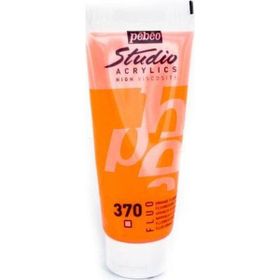 Pebeo 832 Fluorescent Orange 100 ml Akrilik Boya