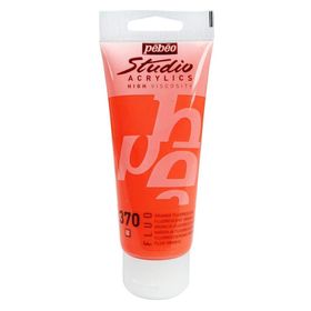 Pebeo 832 Fluorescent Orange 100 ml Akrilik Boya