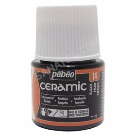 Pebeo 8858 N:14 Black 45 ml Seramik Boyası