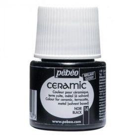 Pebeo 8858 N:14 Black 45 ml Seramik Boyası