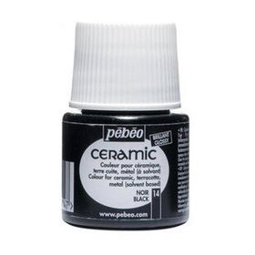 Pebeo 8858 N:14 Black 45 ml Seramik Boyası