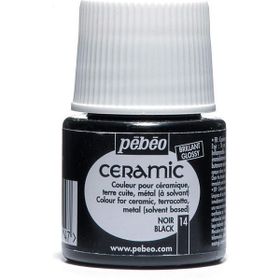 Pebeo 8858 N:14 Black 45 ml Seramik Boyası