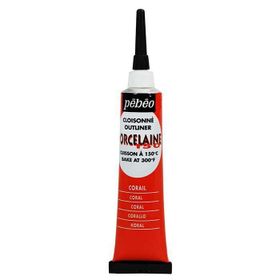 Pebeo 8880 20 ml Coral N.2 Porselen Kontürü
