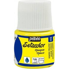 Pebeo 9614 45 ml N:17 Lemon Yellow Setacolor Opak Kumaş Boyası