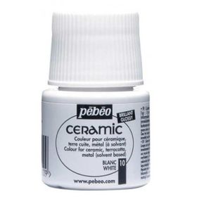 Pebeo Ceramic 10 White Seramik Boyası