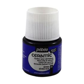 Pebeo Ceramic 25 Serves Blue Seramik Boyası