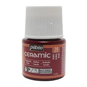 Pebeo Ceramic 29 Ruby 45 ml Seramik Boyası