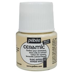 Pebeo Ceramic 32 Antique White 45 ml Seramik Boyası