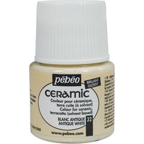 Pebeo Ceramic 32 Antique White 45 ml Seramik Boyası