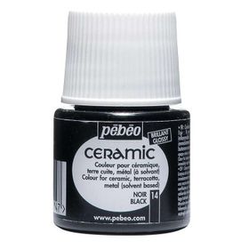 Pebeo Ceramic Black 14 45 ml Seramik Boyası