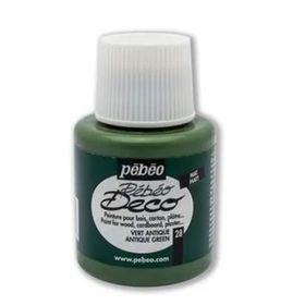Pebeo Deco 28 Vert Antique 110 ml Mat Tüm Yüzey Boyası