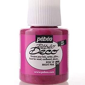 Pebeo Deco Mat 110 ml Rose Vif Akrilik Boya