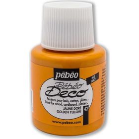 Pebeo Deco Su Bazlı 110 ml 42 Yellow Gold Akrilik Ahşap Boyası