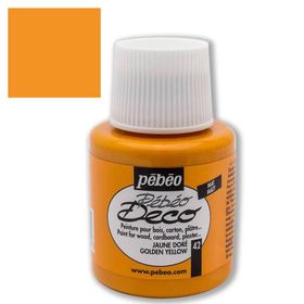 Pebeo Deco Su Bazlı 110 ml 42 Yellow Gold Akrilik Ahşap Boyası