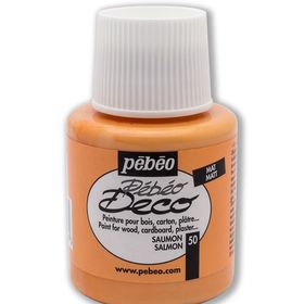 Pebeo Deco Su Bazlı 110 ml 50 Salmon Akrilik Ahşap Boyası