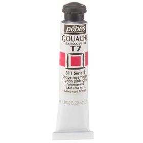 Pebeo Extrafine T7 Seri 3 311 Tyrian Pink Lake 20 ml Guaj Boya
