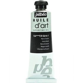 Pebeo Huile D'art 126 İvory Black 37 ml Yağlı Boya
