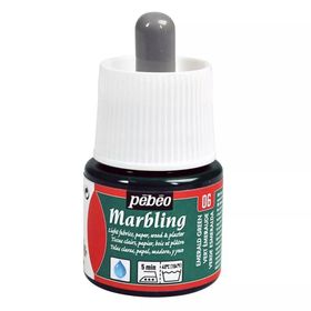 Pebeo Marbling 06 Emerald Green 45 ml Ebru Boyası