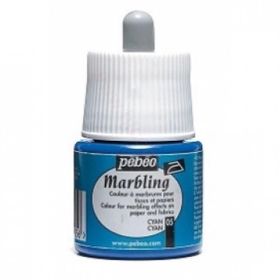 Pebeo Marbling 45 ml Cyan Ebru Boyası