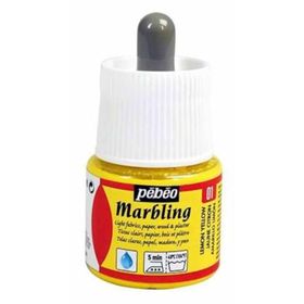Pebeo Marbling 45 ml Lemon Yellow Ebru Boyası