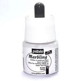 Pebeo Marbling 45 ml White Ebru Boyası
