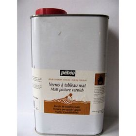 Pebeo Matt Picture Varnish 1000 ml Mat Yağlıboya Verniği