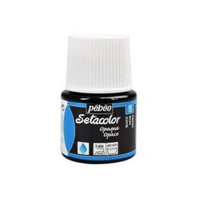 Pebeo N:19 Black Setacolor Opak 45 ml Kumaş Boyası