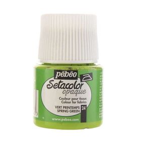 Pebeo N:24 Spring Green Setacolor Opak 45 ml Kumaş Boyası