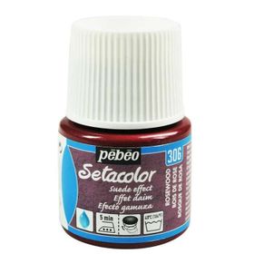 Pebeo N:306 Roseweood Setacolor Suede Effect 45 ml Kumaş Boyası