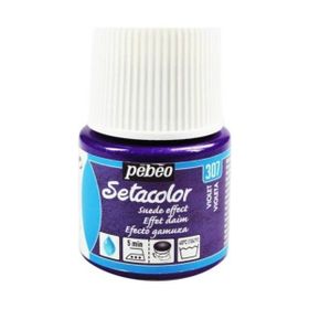 Pebeo N:307 Violet Setacolor Suede Effect 45 ml Kumaş Boyası