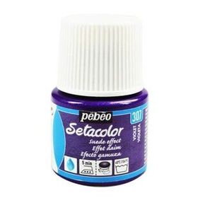 Pebeo N:307 Violet Setacolor Suede Effect 45 ml Kumaş Boyası