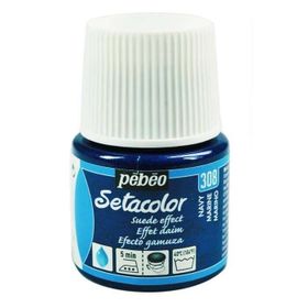 Pebeo N:308 Navy Setacolor Suede Effect 45 ml Kumaş Boyası